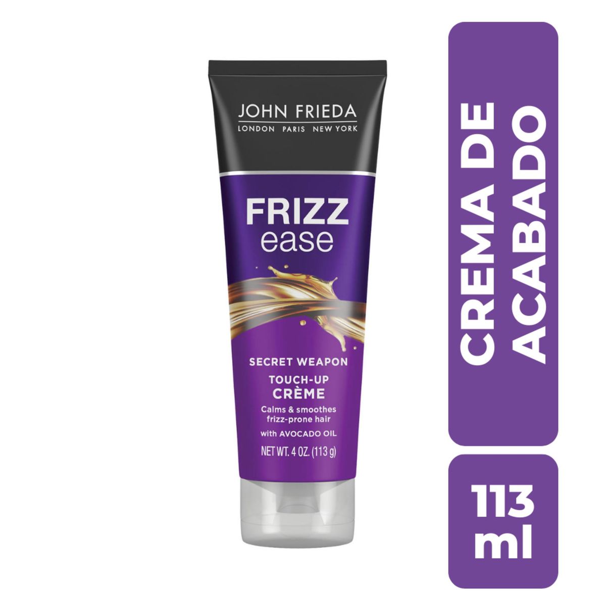 JOHN FRIEDA - Crema Capilar John Frieda Acabado Arma Secreta Frizz Envase 113 g