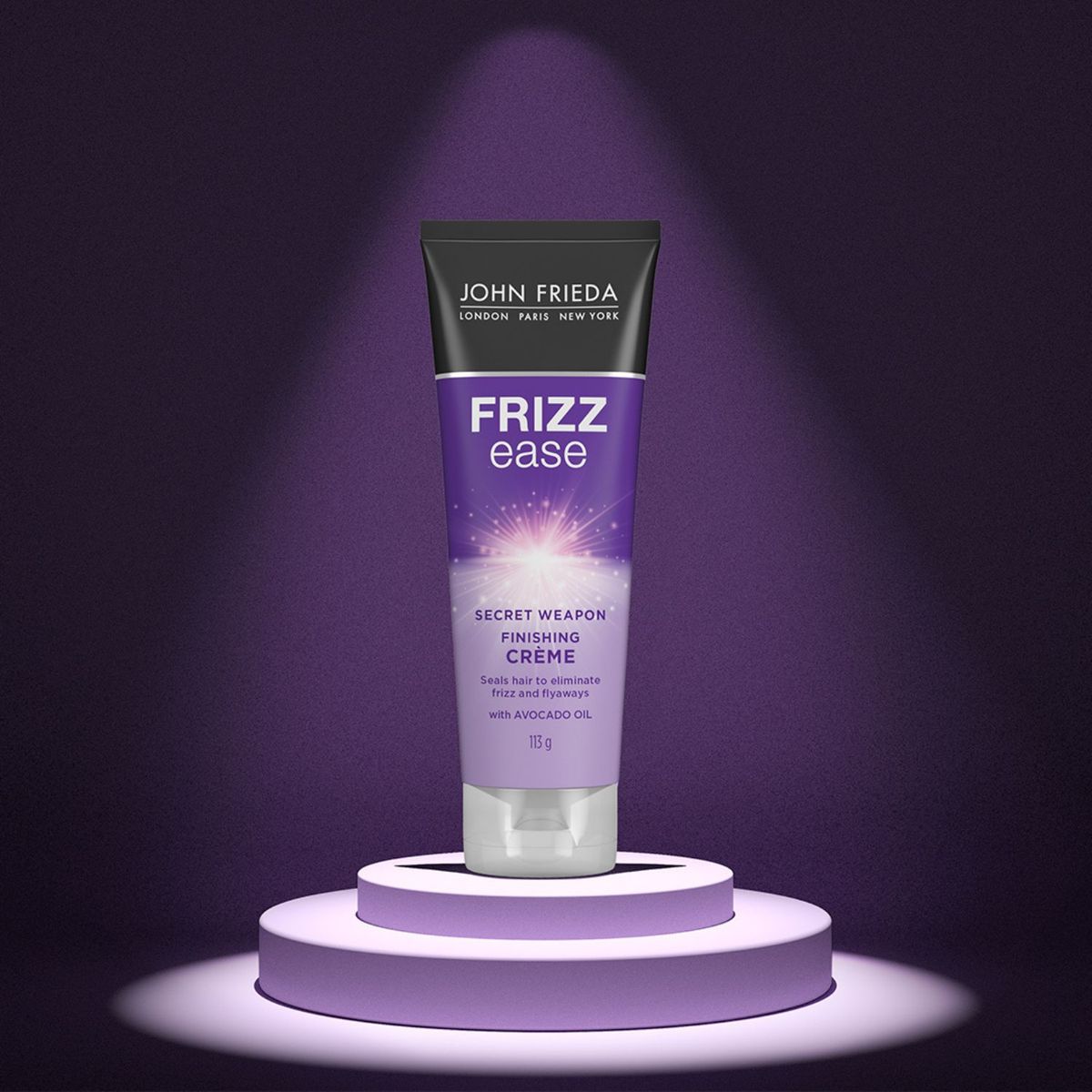 JOHN FRIEDA - Crema Capilar John Frieda Acabado Arma Secreta Frizz Envase 113 g