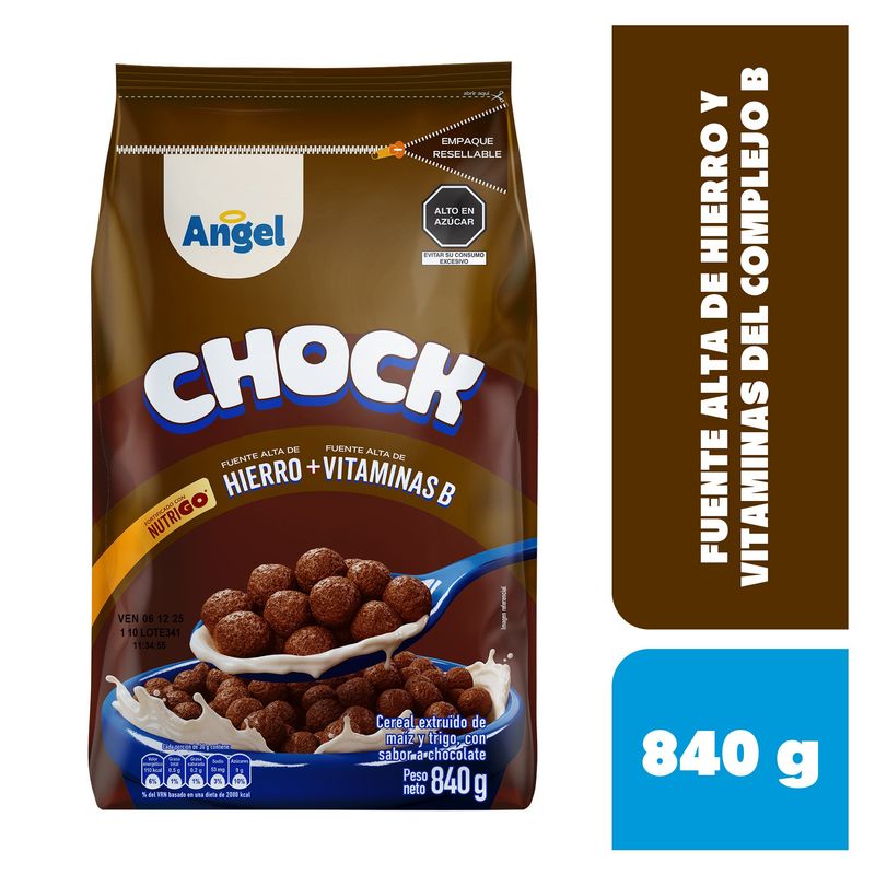 ANGEL - Cereal Angel Chock Bolsa 840 g