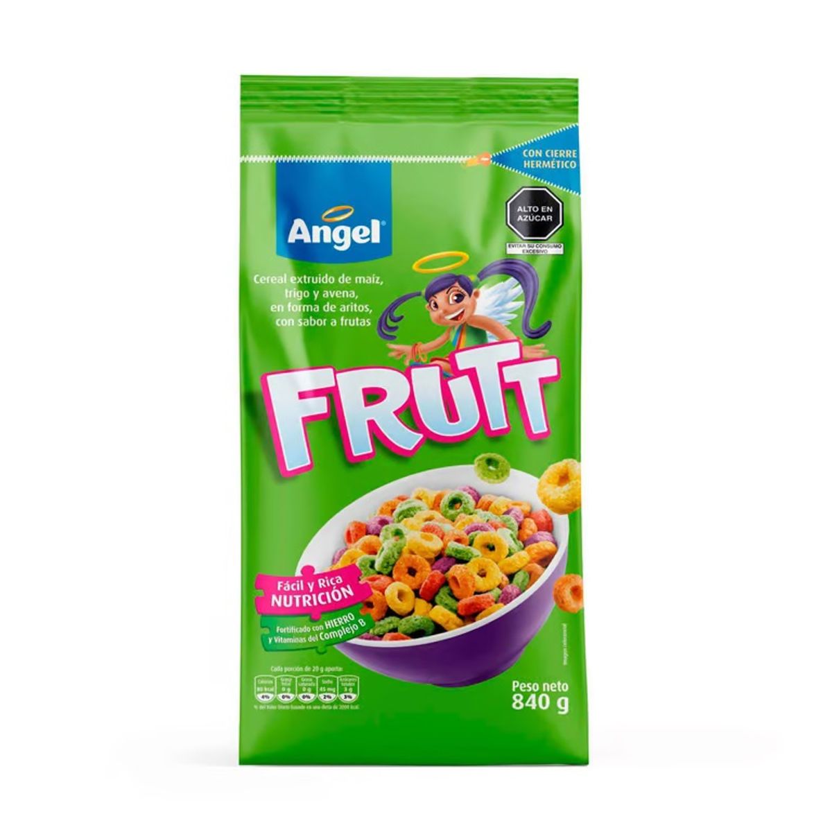 ANGEL - Cereal Angel Frutt Bolsa 840 g