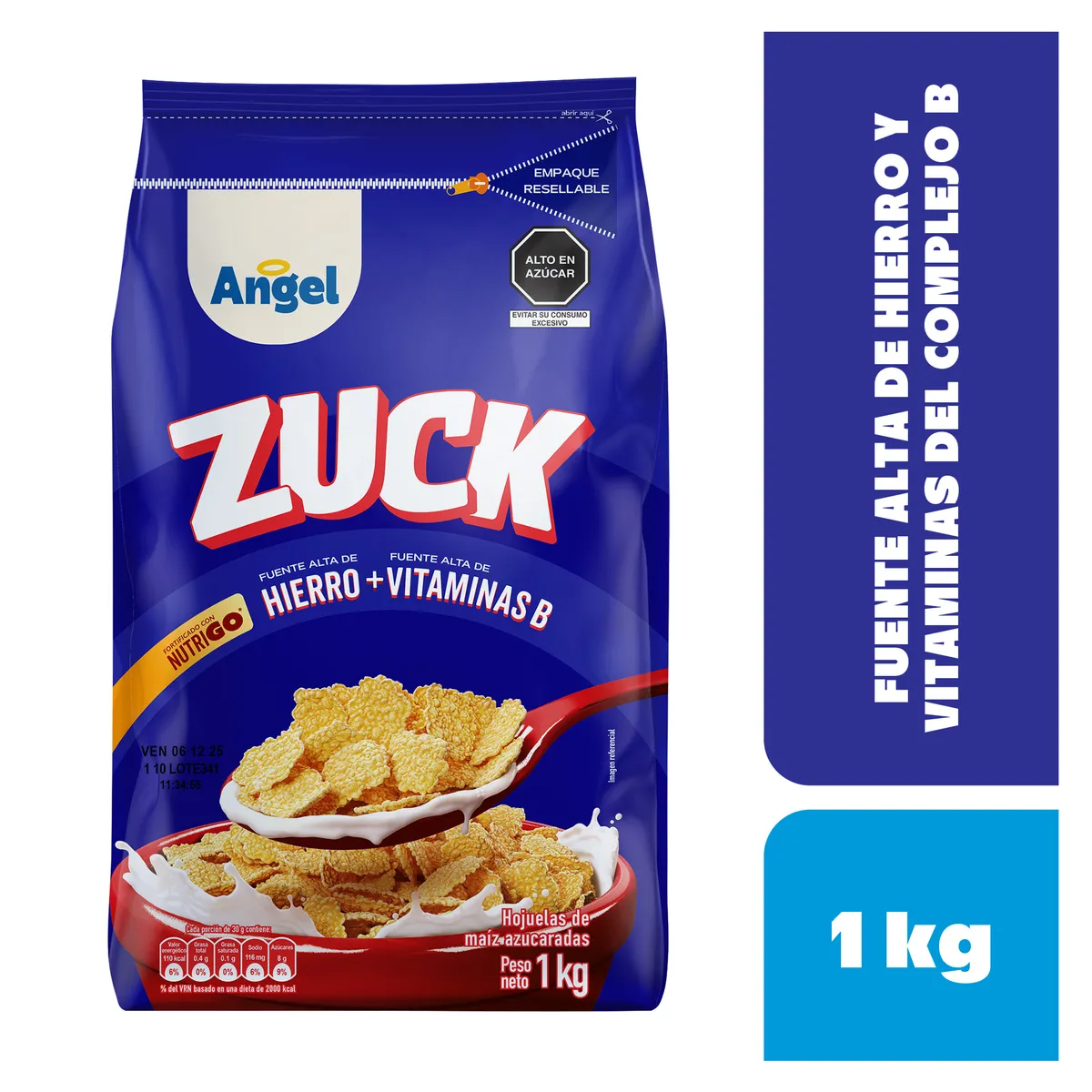 ANGEL - Cereal Angel Zuck Bolsa 1 Kg