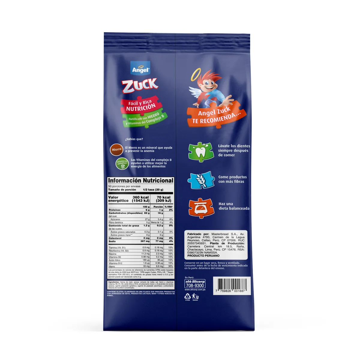 ANGEL - Cereal Angel Zuck Bolsa 1 Kg