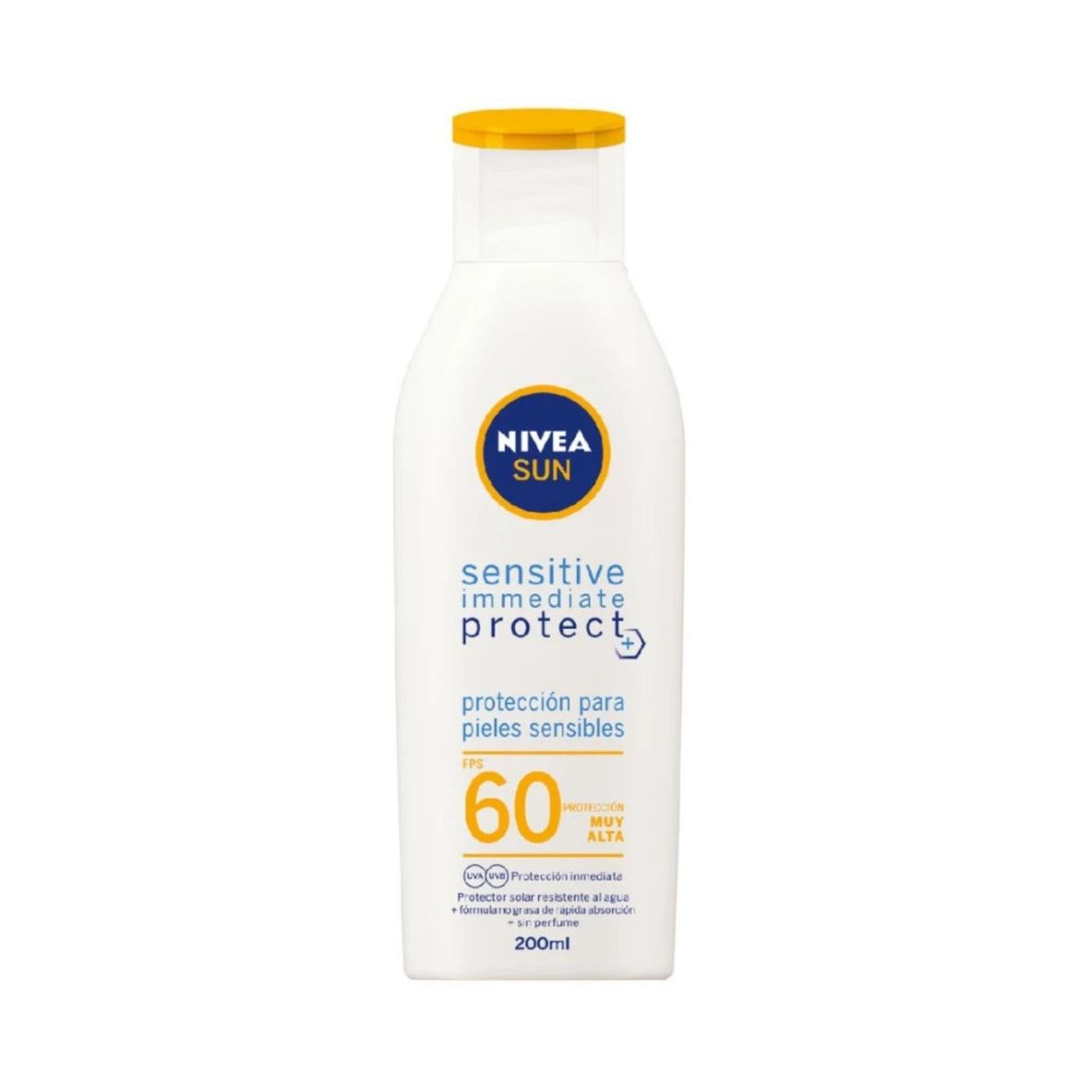 NIVEA - Protector Solar Nivea Sun Sensitive FPS60 Envase 125 mL