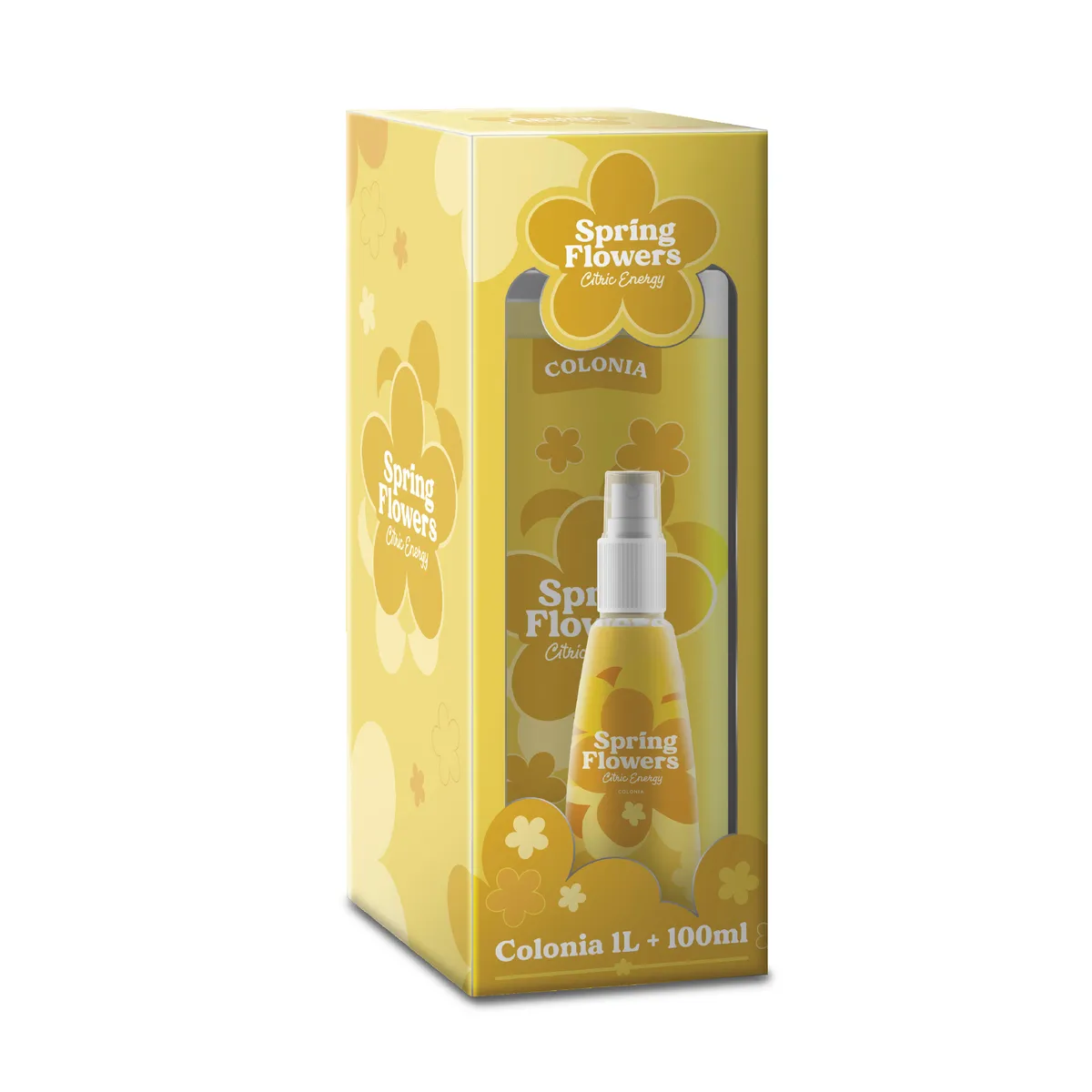 SPRING FLOWERS - Set Colonia Spring Flowers Cítrica 1 L + 100 mL