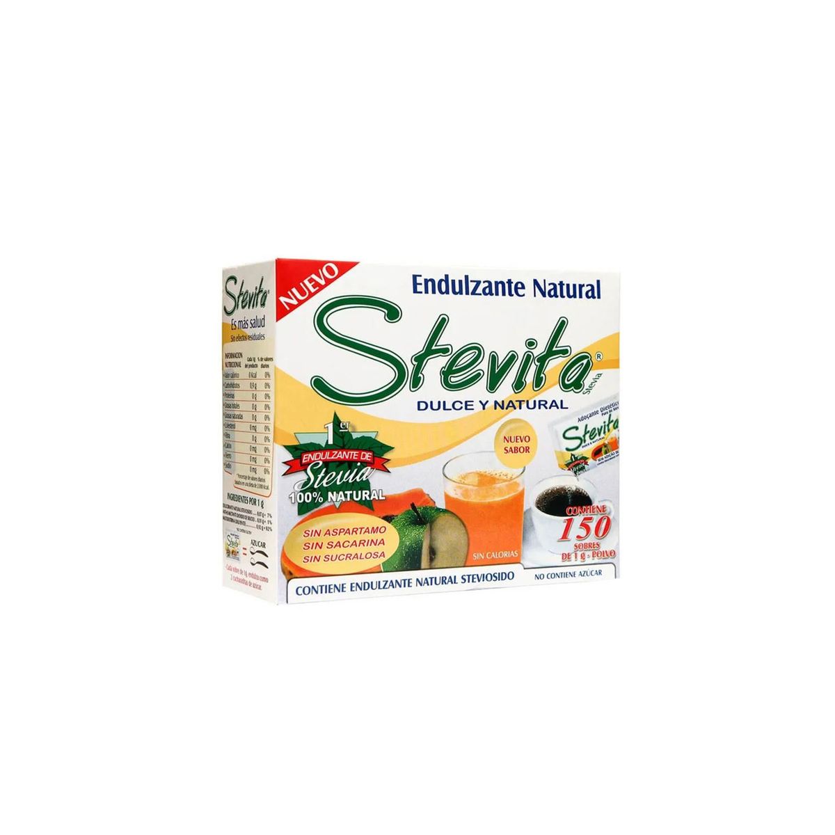 STEVITA - Endulzante Natural Stevita Caja 150 Sobres