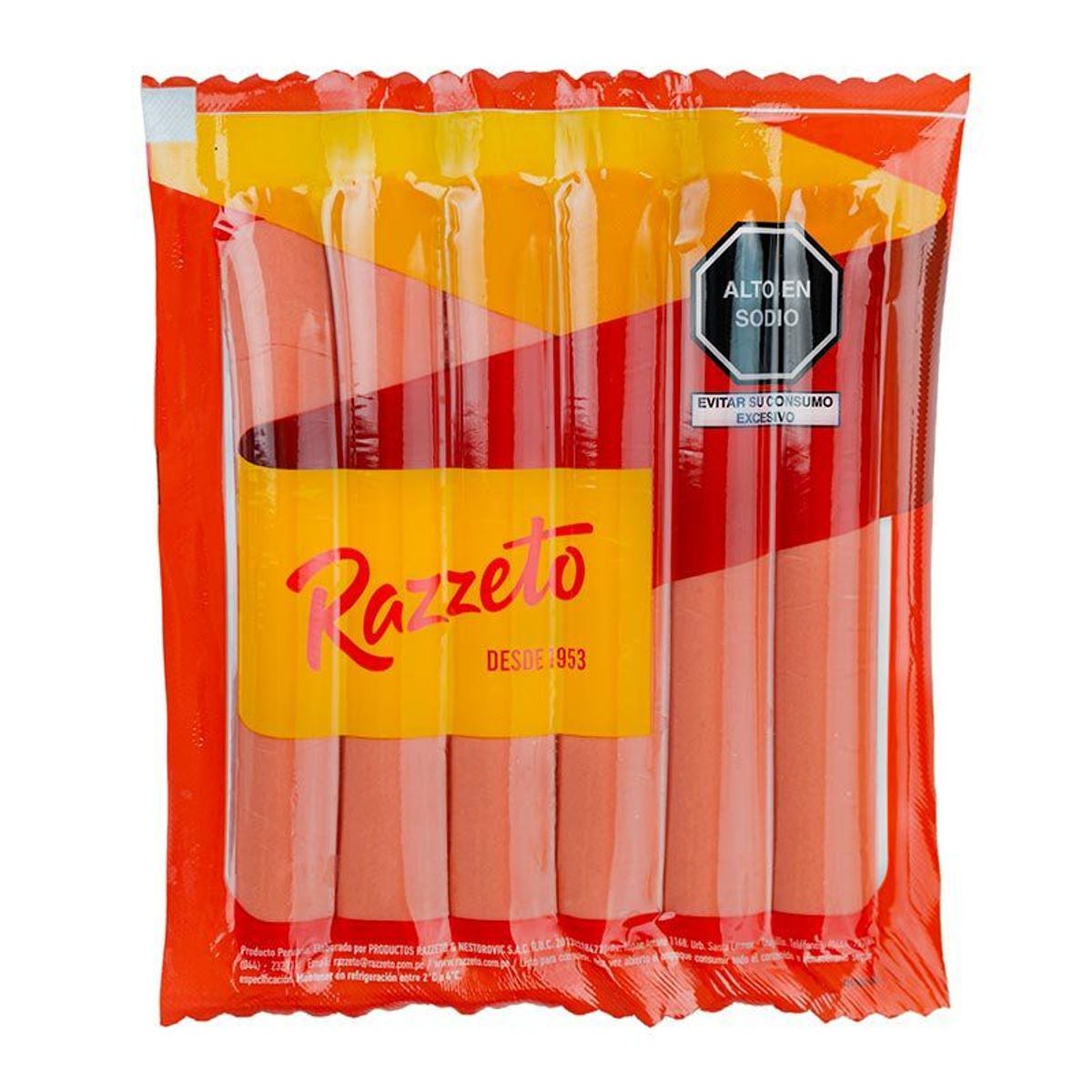 RAZZETO - Salchicha Viena Razzeto Empaque 250 g