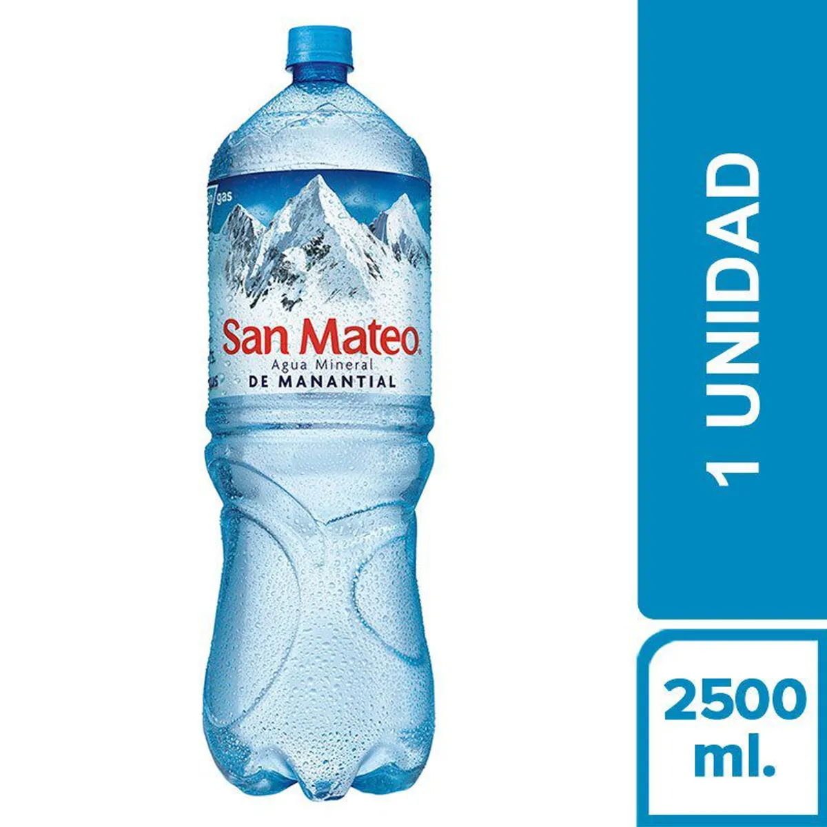 SAN MATEO - Agua San Mateo Sin Gas Botella 2.5 L