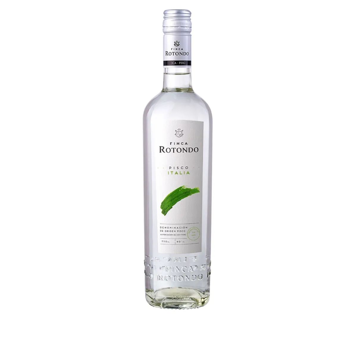 FINCA ROTONDO - Pisco Finca Rotondo Italia Botella 750 mL