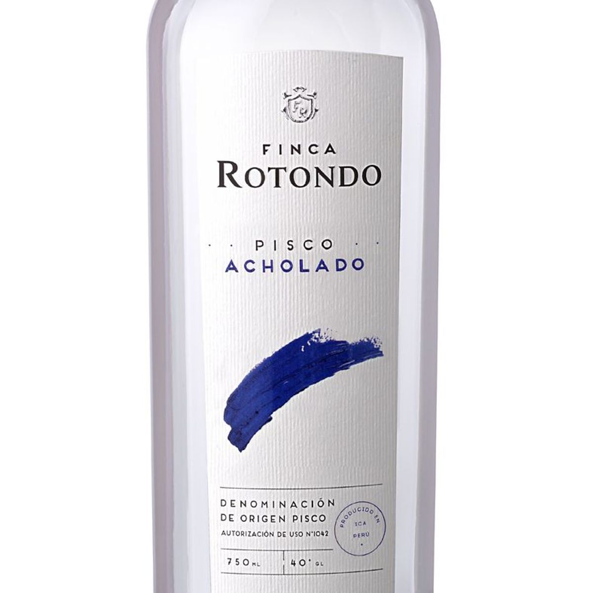 FINCA ROTONDO - Pisco Finca Rotondo Acholado Botella 750 mL