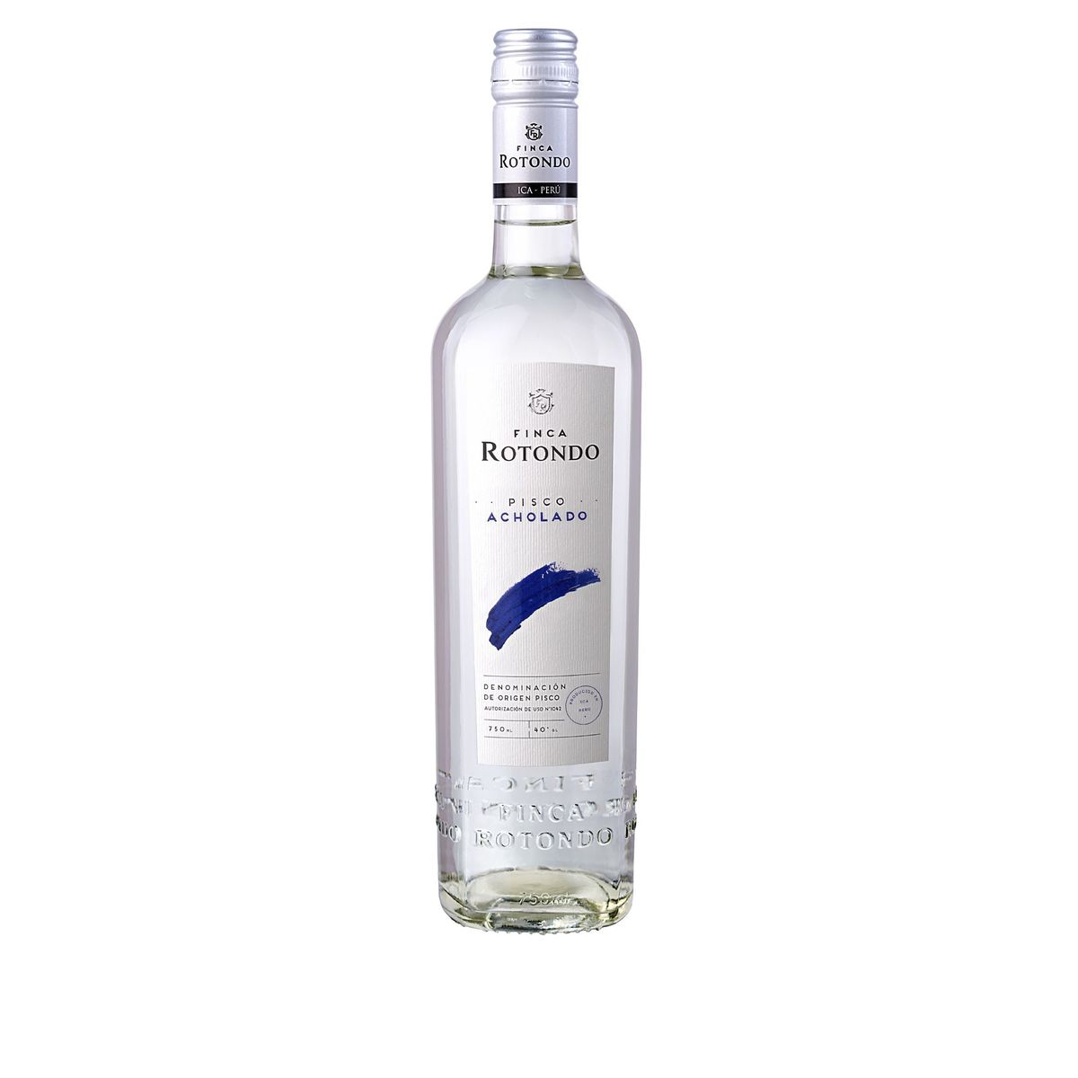 FINCA ROTONDO - Pisco Finca Rotondo Acholado Botella 750 mL