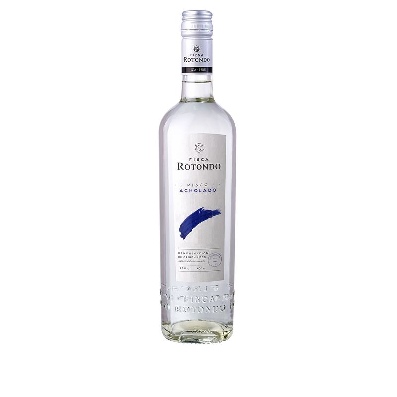VIÑA VIEJA - Pisco Finca Rotondo Acholado Botella 750 mL