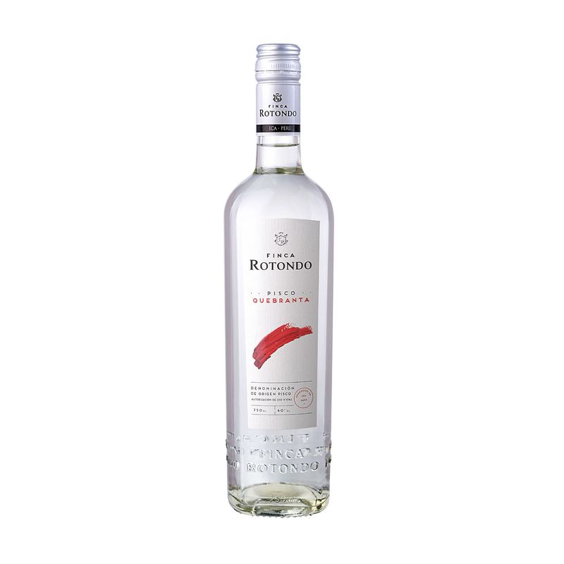 VIÑA VIEJA - Pisco Finca Rotondo Quebranta Botella 750 mL