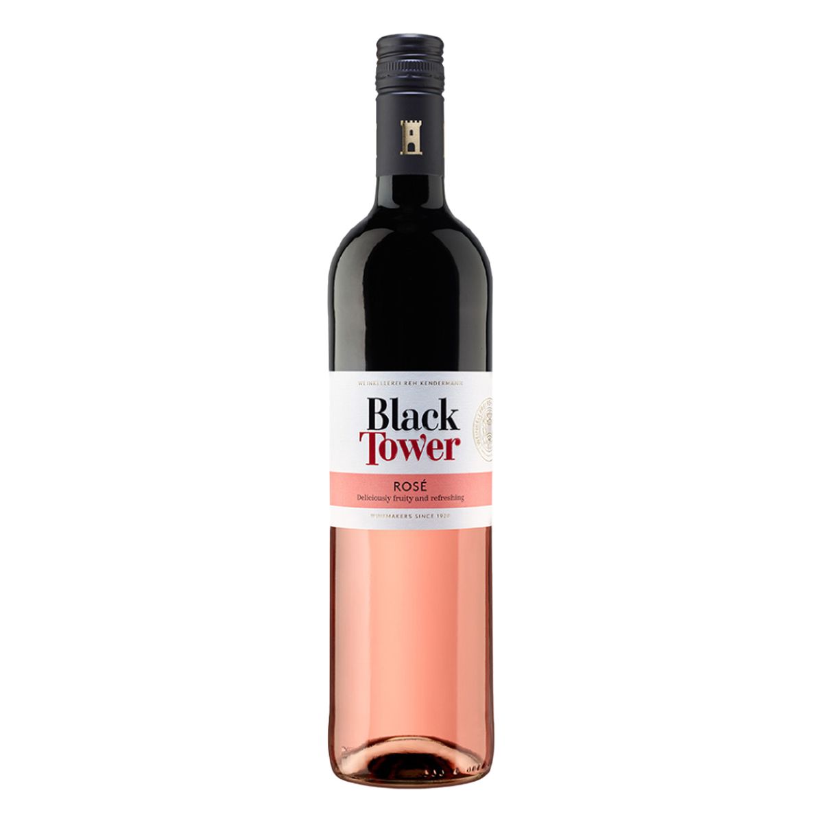BLACK TOWER - Vino Rosé Black Tower Botella 750 mL