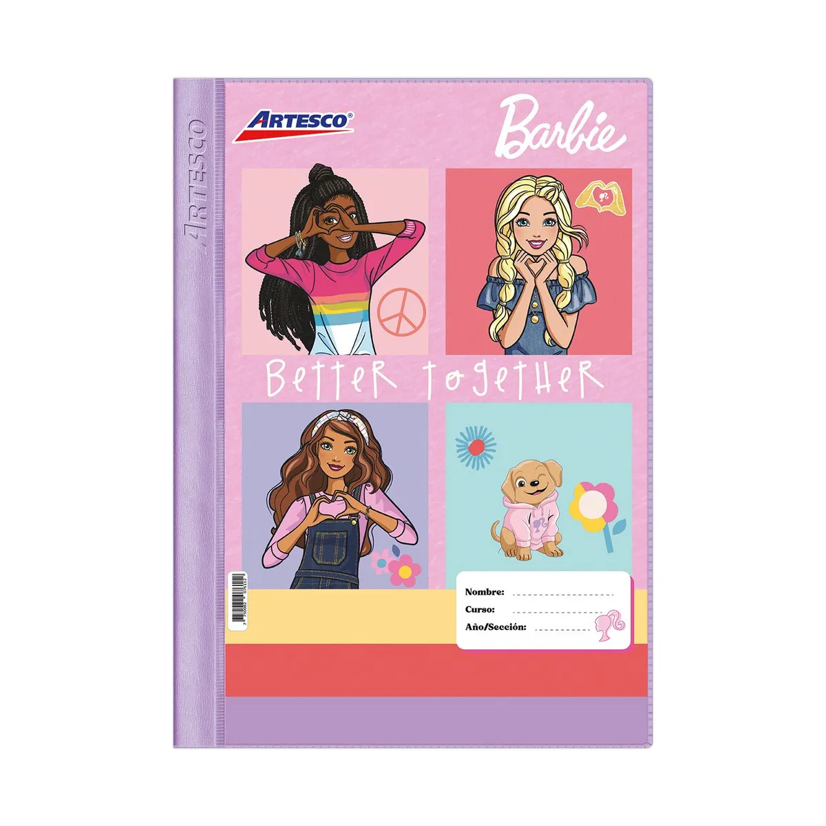 ARTESCO - Fólder Artesco Barbie Tamaño A4