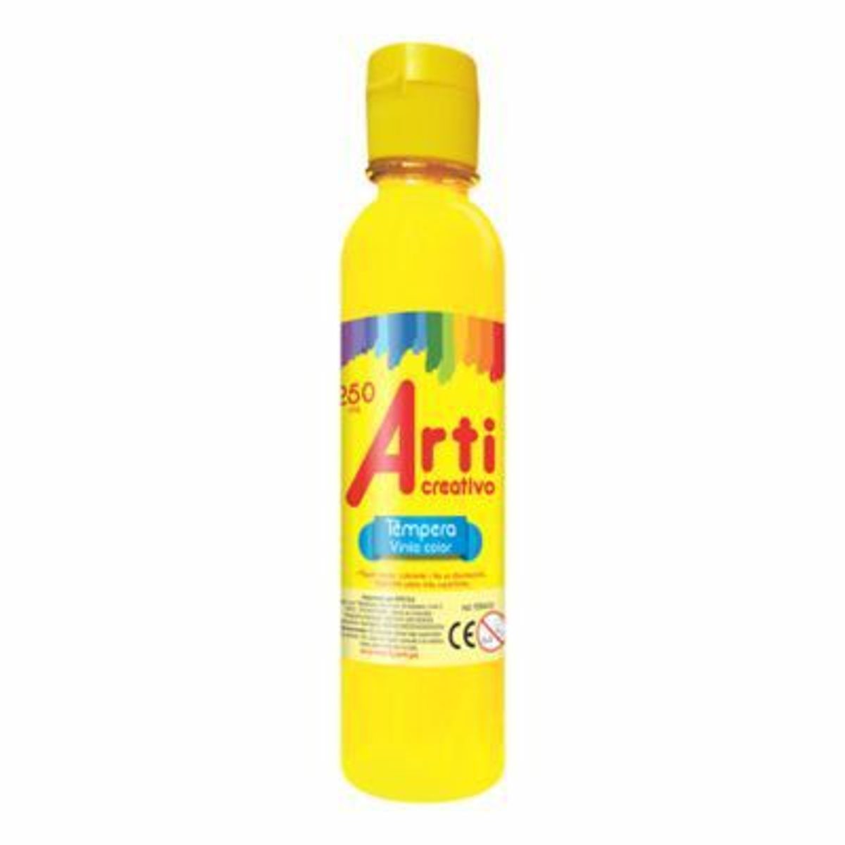 ARTI CREATIVO - Tempera Arti Creativo Color Amarillo Envase 250 mL