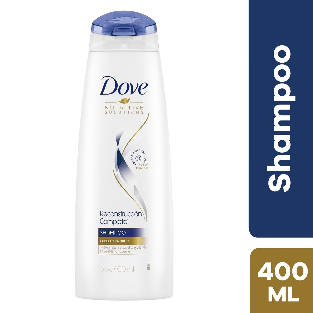 DOVE - Shampoo Dove Reconstrucción Completa Superior Envase 400 mL