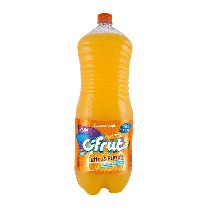 CIFRUT - Bebida Cifrut Naranja Botella 3 L