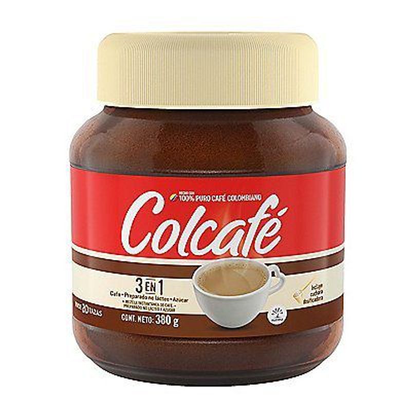 COLCAFE - Café Instantáneo ColCafé Todo en Uno 380 g