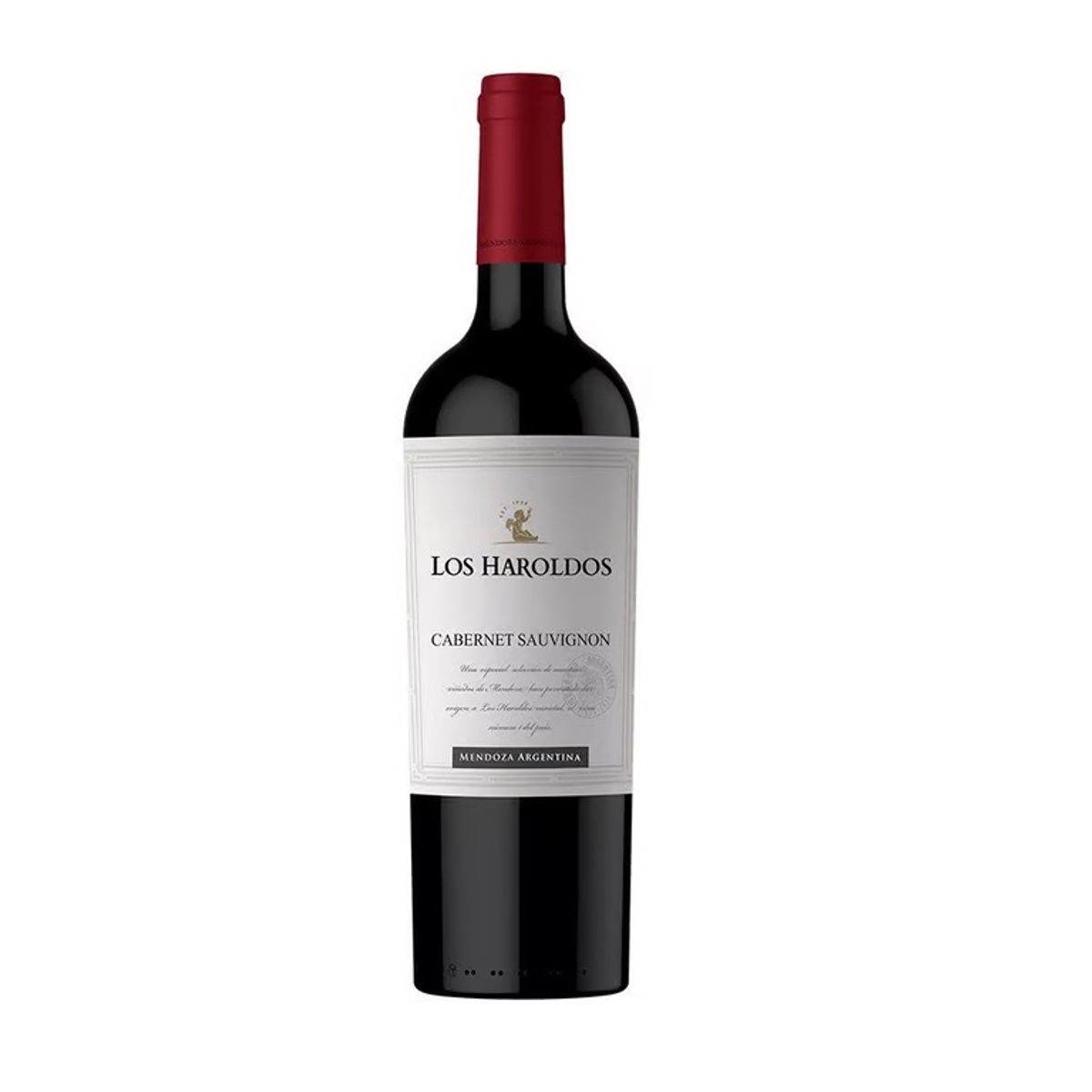 LOS HAROLDOS - Vino Tinto Los Haroldos Cabernet Sauvignon Botella 750 mL