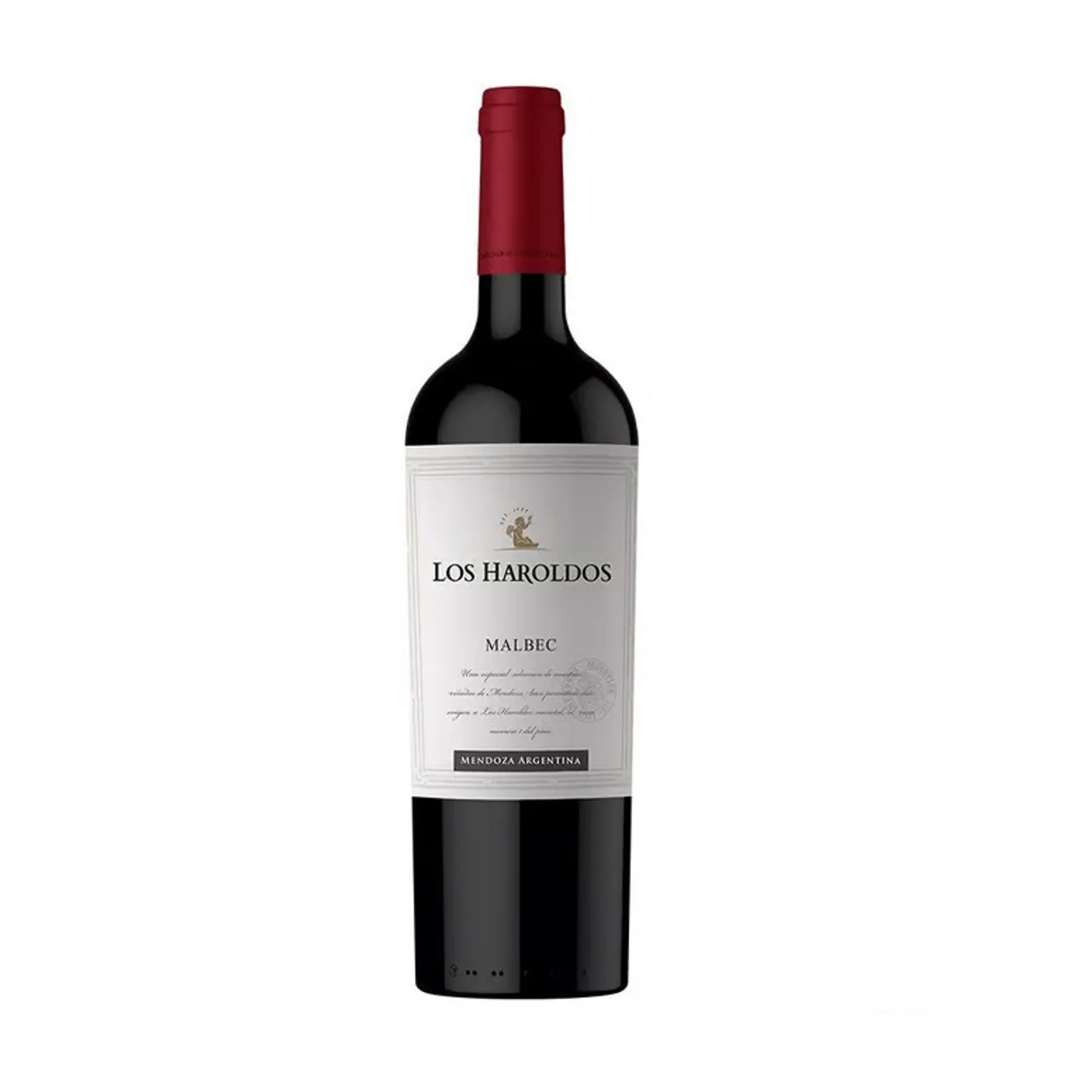 LOS HAROLDOS - Vino Tinto Los Haroldos Malbec Botella 750 mL