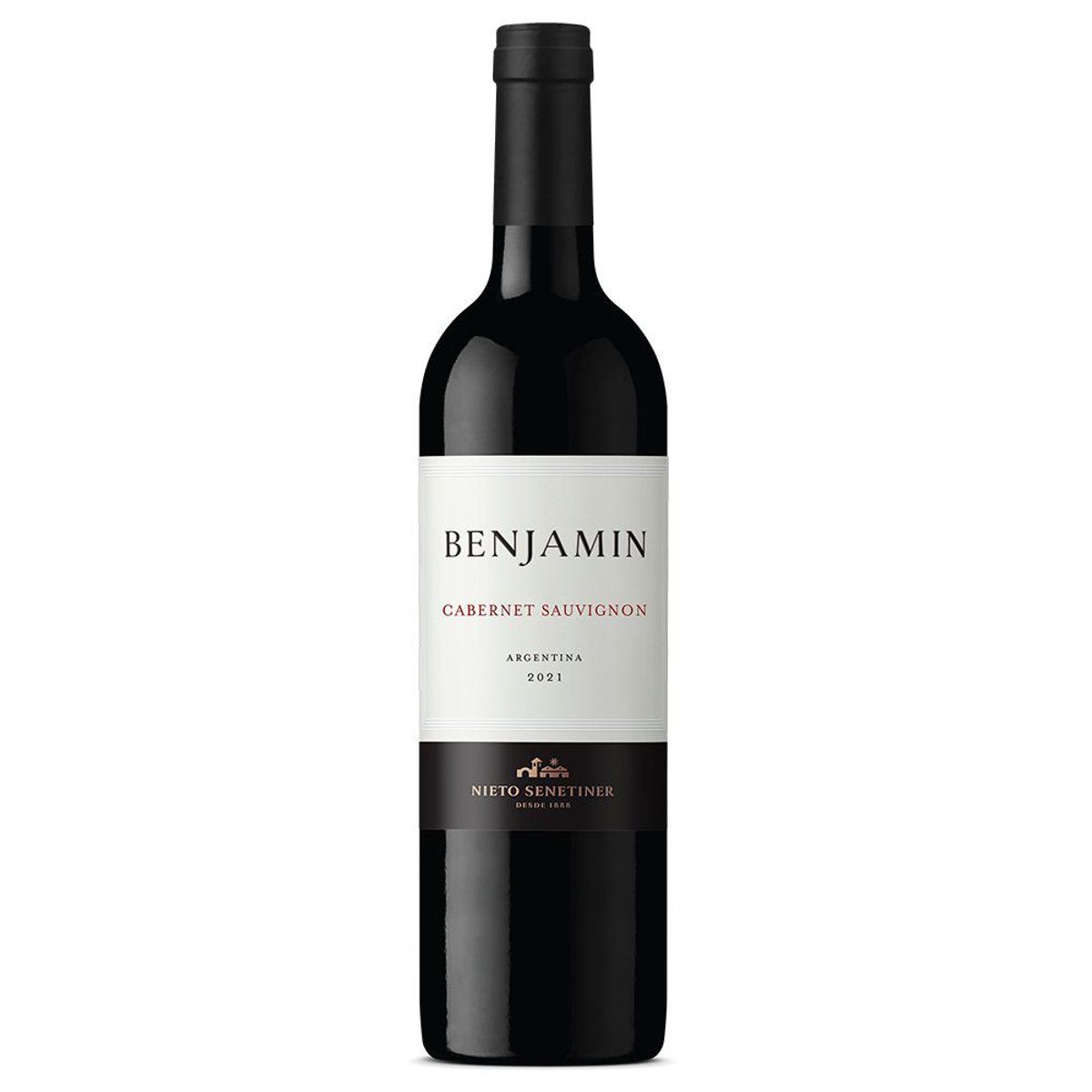 NIETO SENETINER - Vino Benjamin Nieto Senetiner Cabernet Sauvignon Botella 750 mL