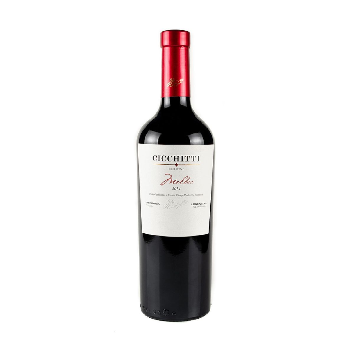CICCHITTI - Vino Tinto Cicchitti Malbec Botella 750 mL