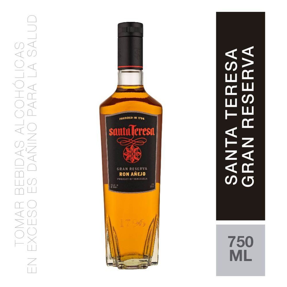 SANTA TERESA - Ron Santa Teresa Gran Reserva Botella 750 mL