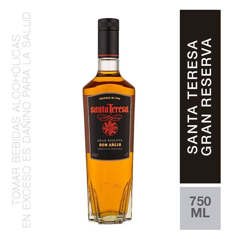 SANTA TERESA - Ron Gran Reserva Santa Teresa 40° 750 mL
