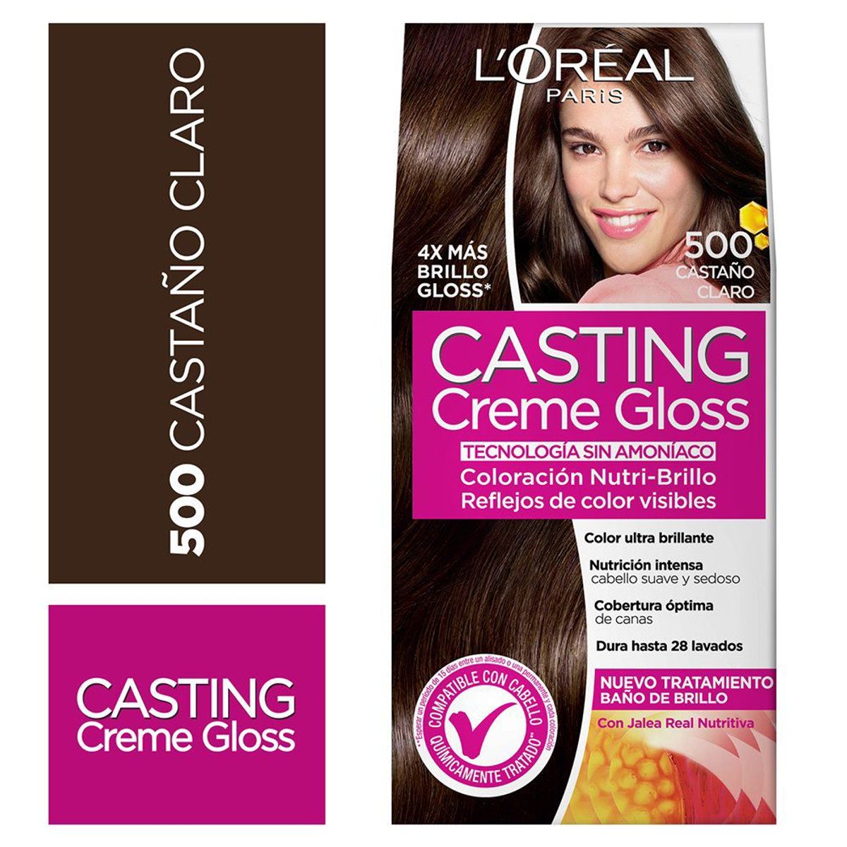 CASTING CREME GLOSS - Tinte Casting Creme Gloss Tono 500 Castaño Claro