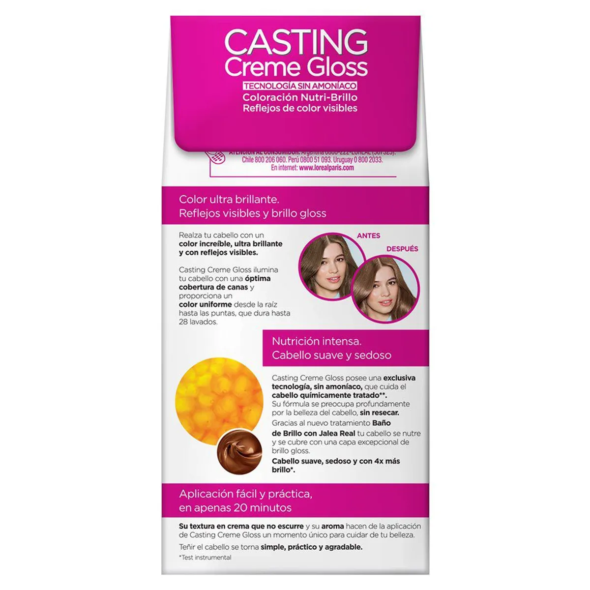 CASTING CREME GLOSS - Tinte Casting Creme Gloss Tono 713 Rubio Avellana