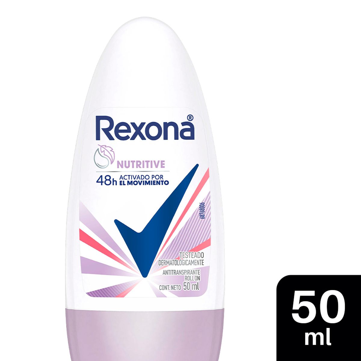 REXONA - Antitranspirante Roll On Rexona Women Nutritive 48h Envase 50 mL