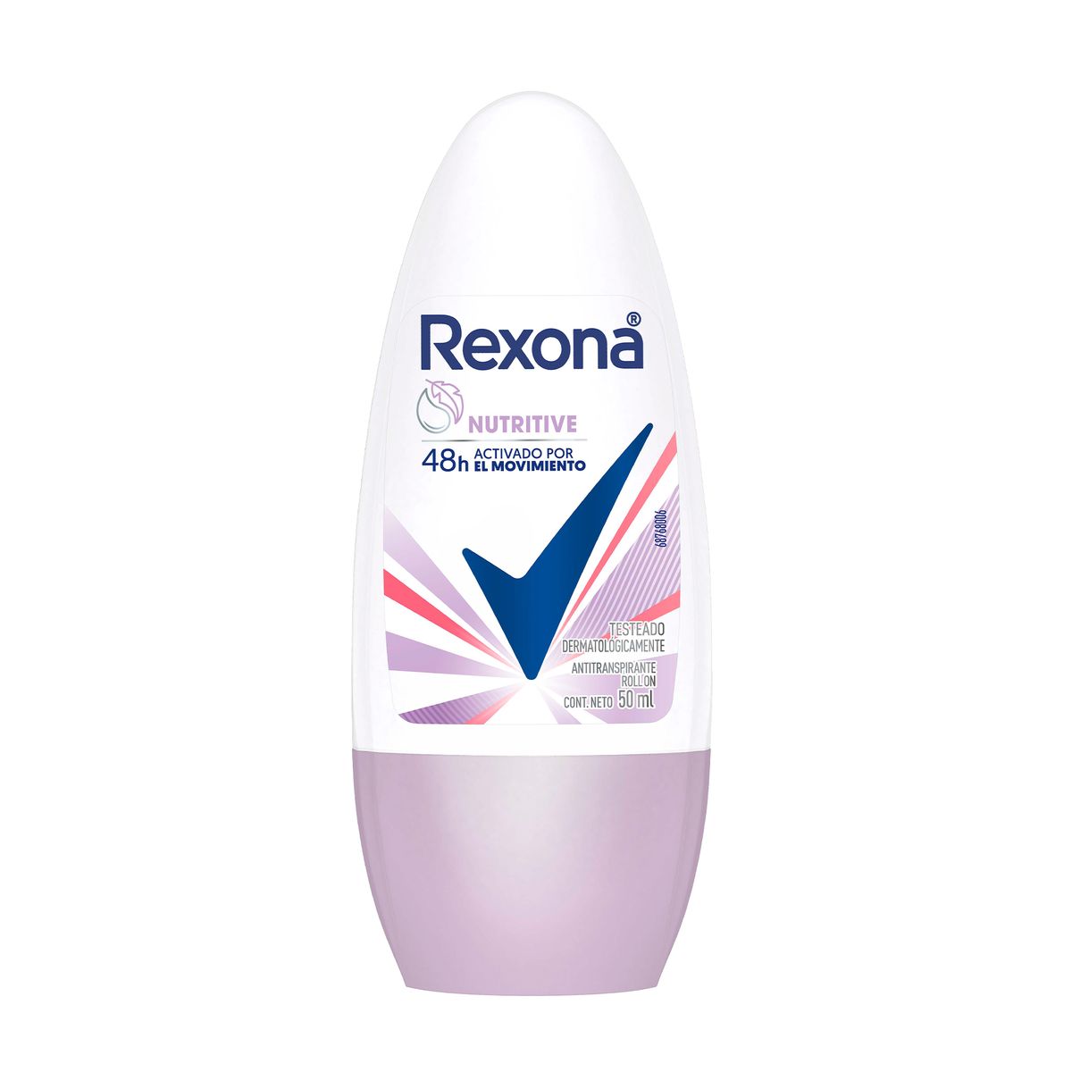 REXONA - Antitranspirante Roll On Rexona Women Nutritive 48h Envase 50 mL