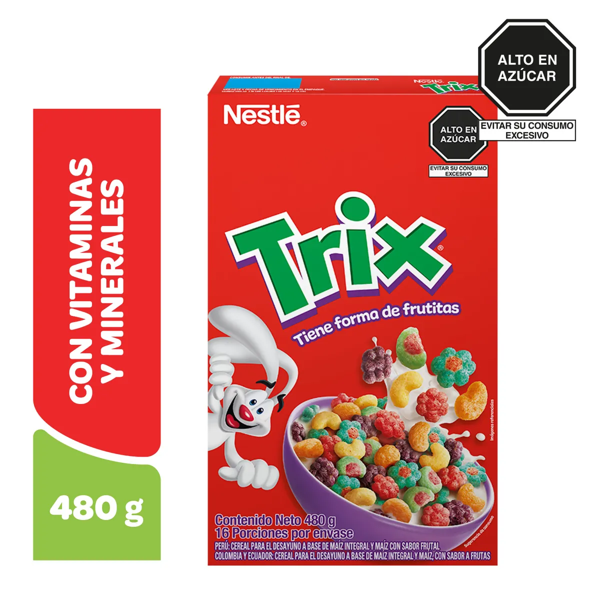 NESTLE - Cereal Nestlé Trix Bolsa 480 g