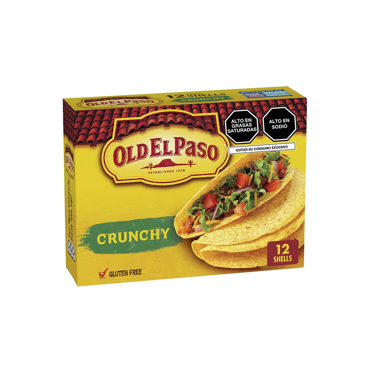 OLD EL PASO - Tortillas Crunchy Old El Paso x 130 g