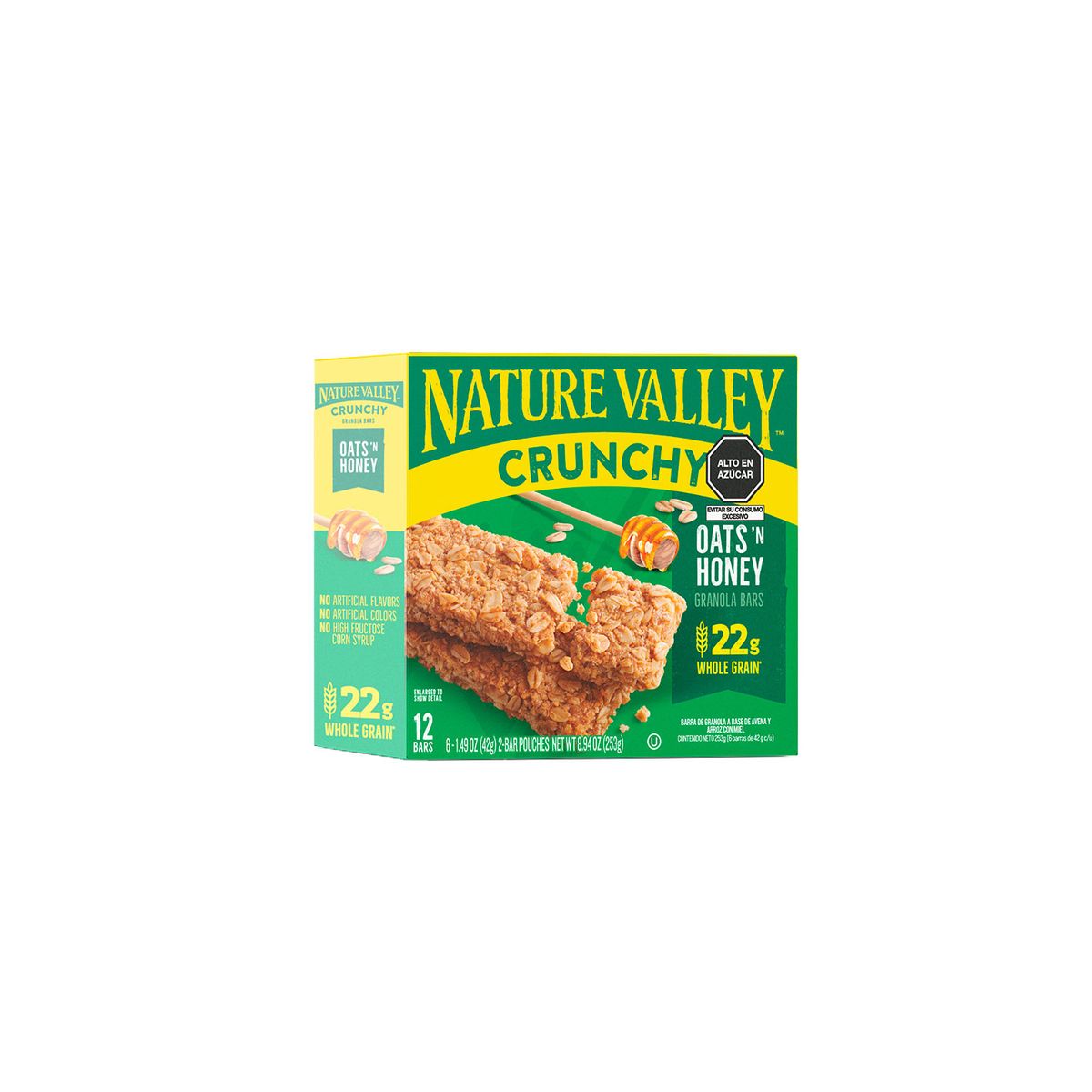 NATURE VALLEY - Barras de Granola Nature Valley Crunchy Honey Caja 253 g