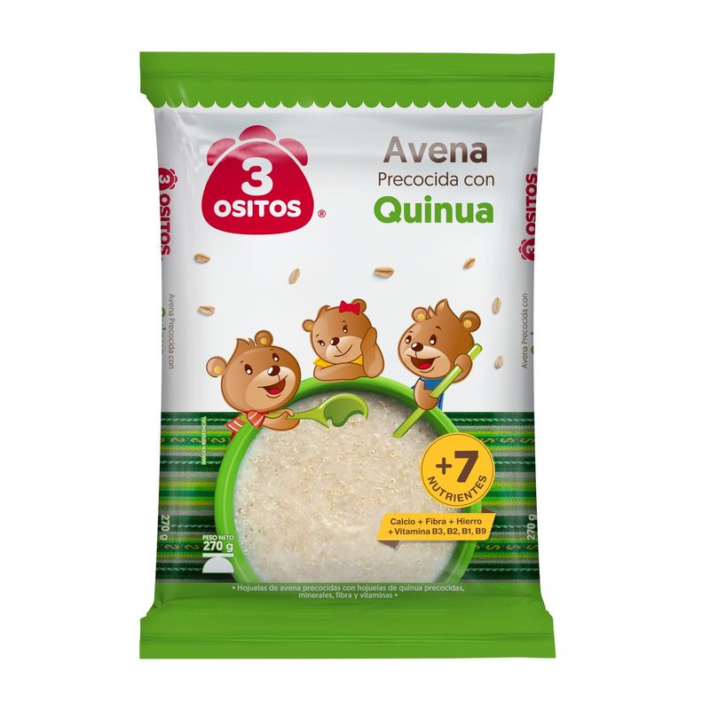 3 OSITOS - Quinua Avena 3 Ositos 270 g