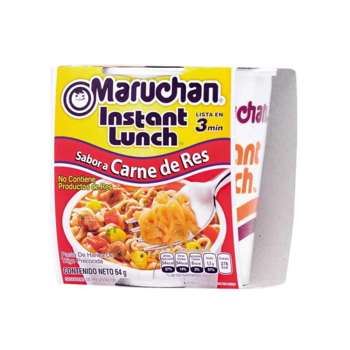 MARUCHAN - Sopa Instantánea Maruchan Res Envase 64 g