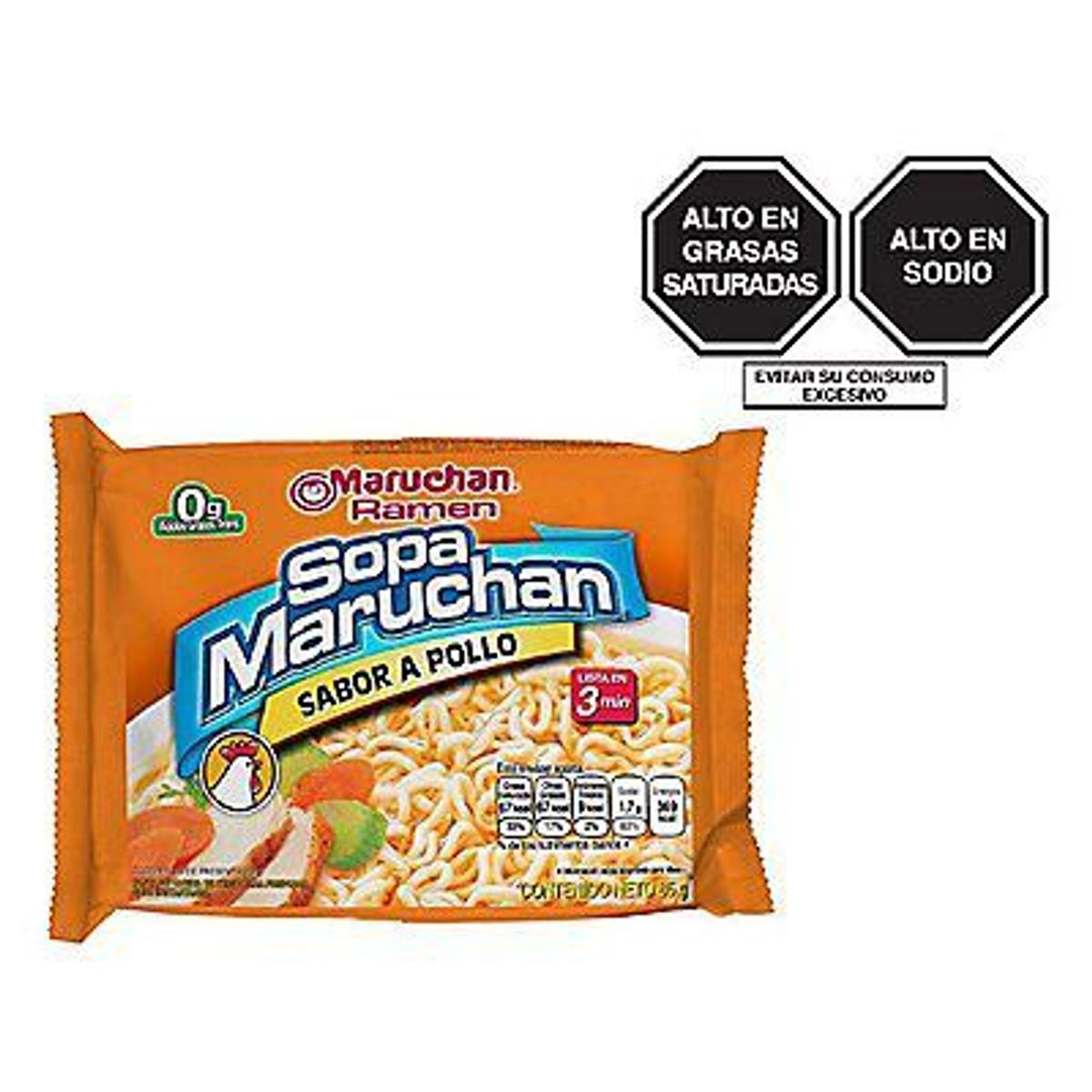 MARUCHAN - Ramen Maruchan Pollo Empaque 85 g