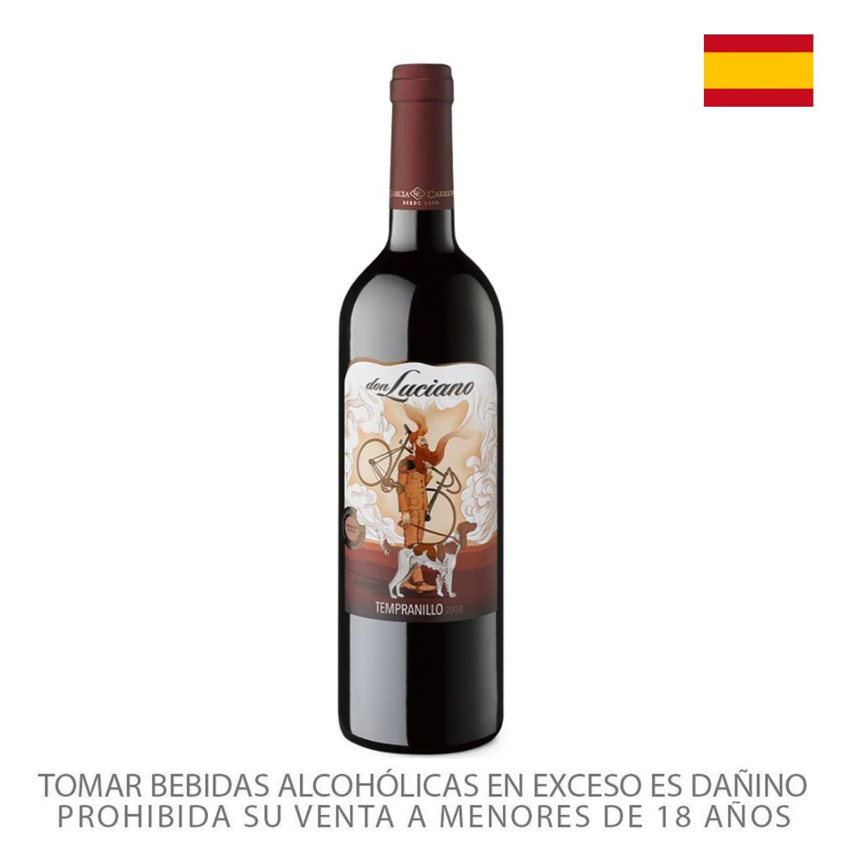 DON LUCIANO - Vino Tinto Don Luciano Botella 750 mL