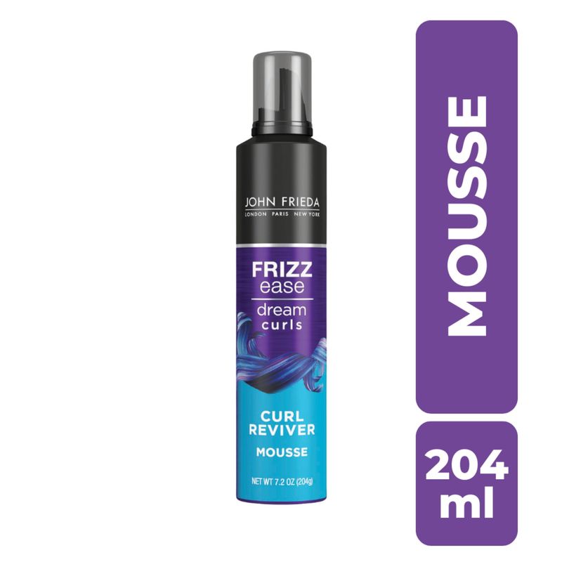 JOHN FRIEDA - Mousse Para Peinar John Frieda Frizz Ease Rizos Vivos Envase 204 g