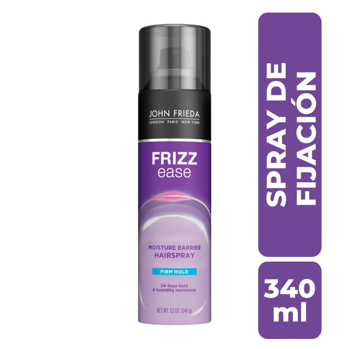 JOHN FRIEDA - Spray Laca de Fijación Frizz Ease Barrera de Humedad Envase 340 g