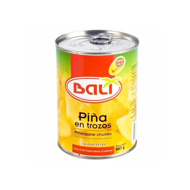BALI - PINA EN TROZOS BALI LATA X 567 GR.