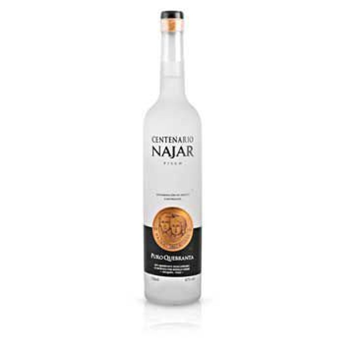 NAJAR - Pisco Najar Centenario Quebranta Botella 750 mL