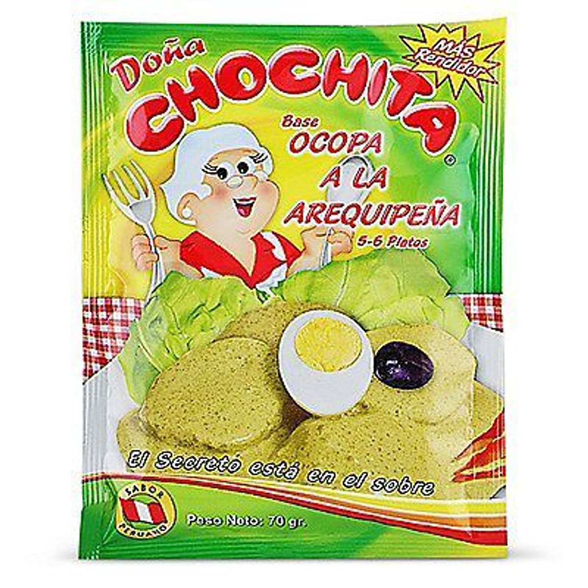 CHOCHITA - Base de Ocopa Chochita Bolsa 70 g