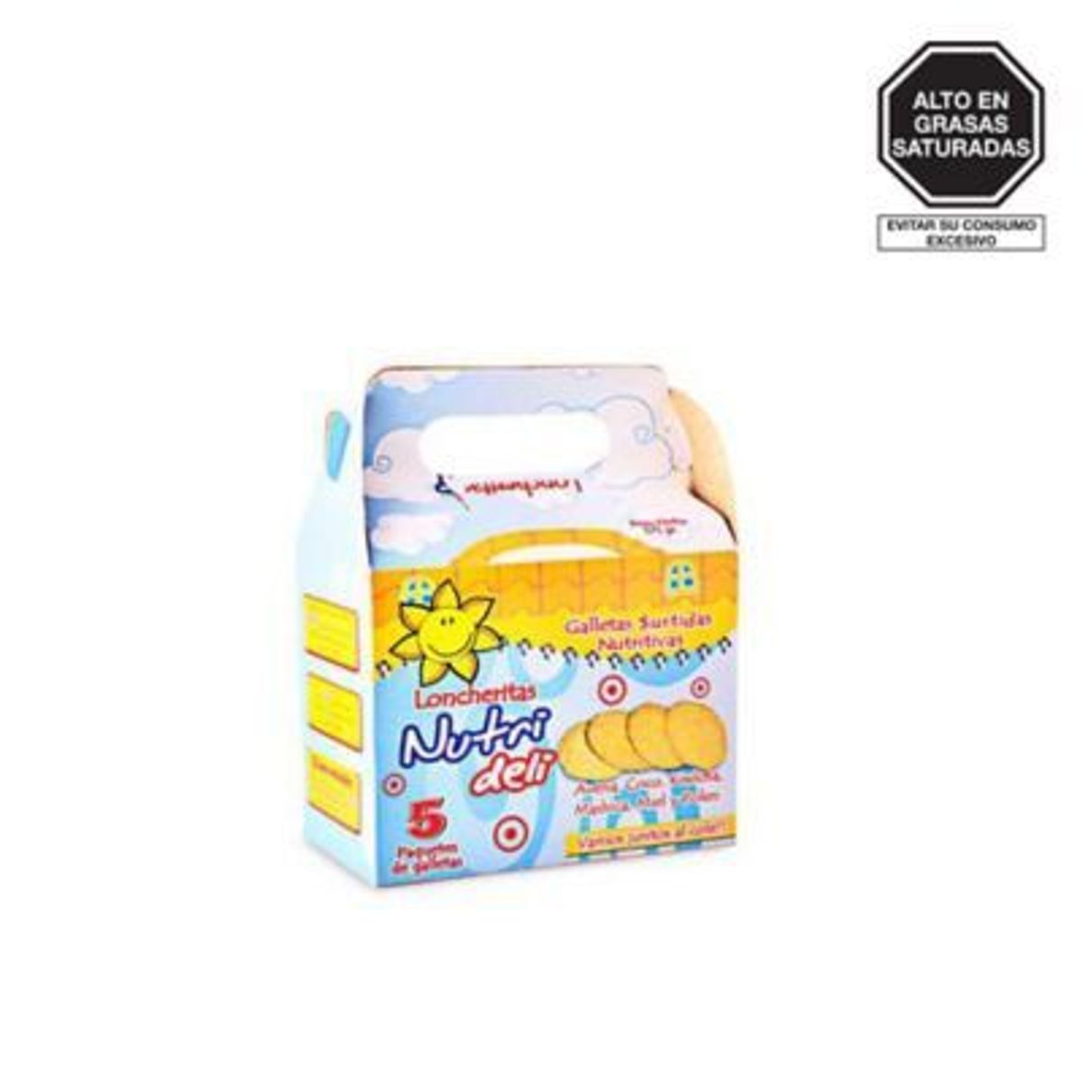 NUTRIDELI - Galleta Naturals Loncheritas Nutri Deli 175 g