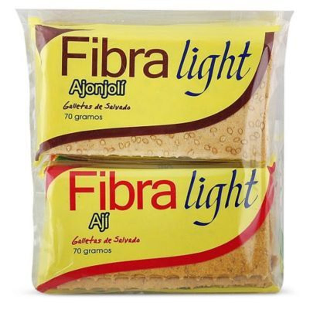 FIBRALIGHT - Pack Galletas Fibralight Salvado + Ajonjolí