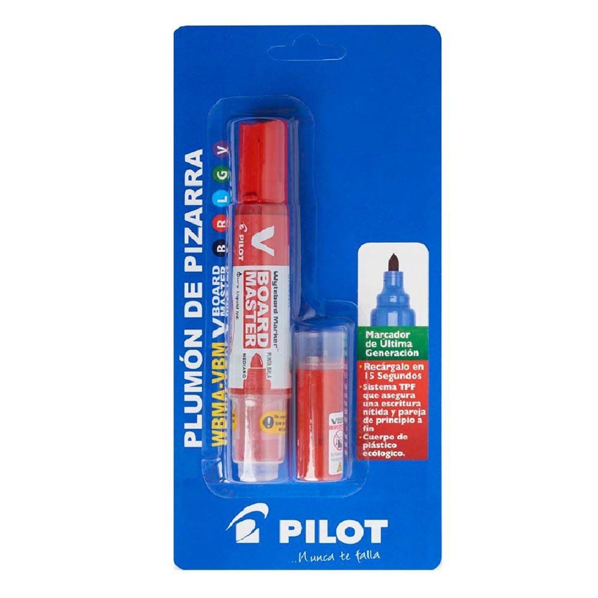 PILOT - Plumón Para Pizarra Pilot Rojo