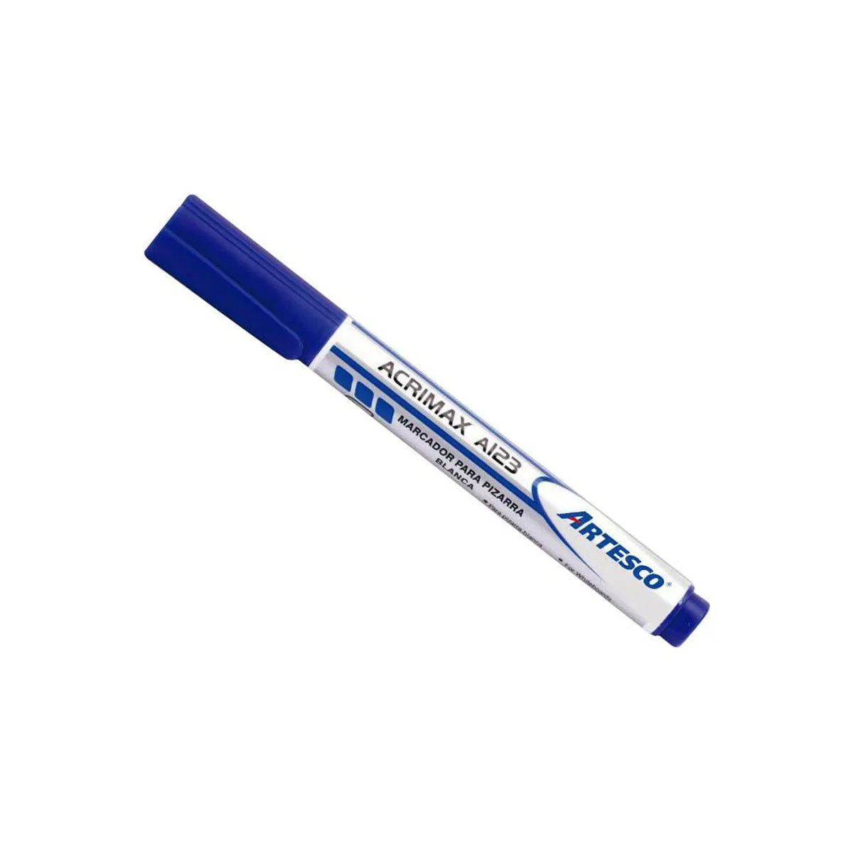 ARTESCO - Plumón Para Pizarra Artesco Acrimax A123 Color Azul
