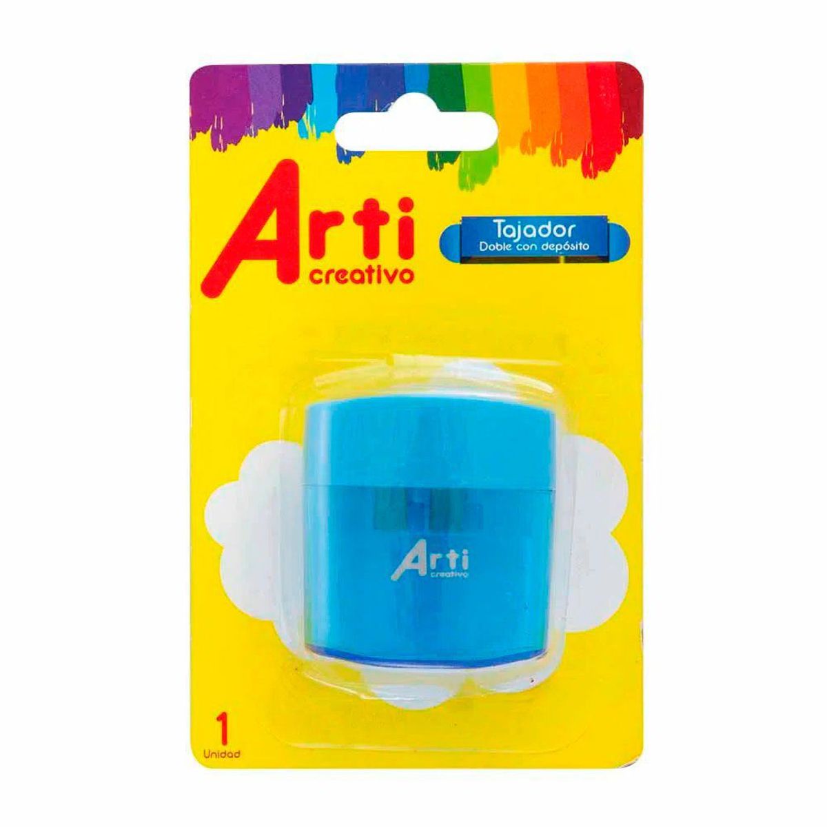 ARTI CREATIVO - Tajador Doble Arti Creativo 346 Con Depósito