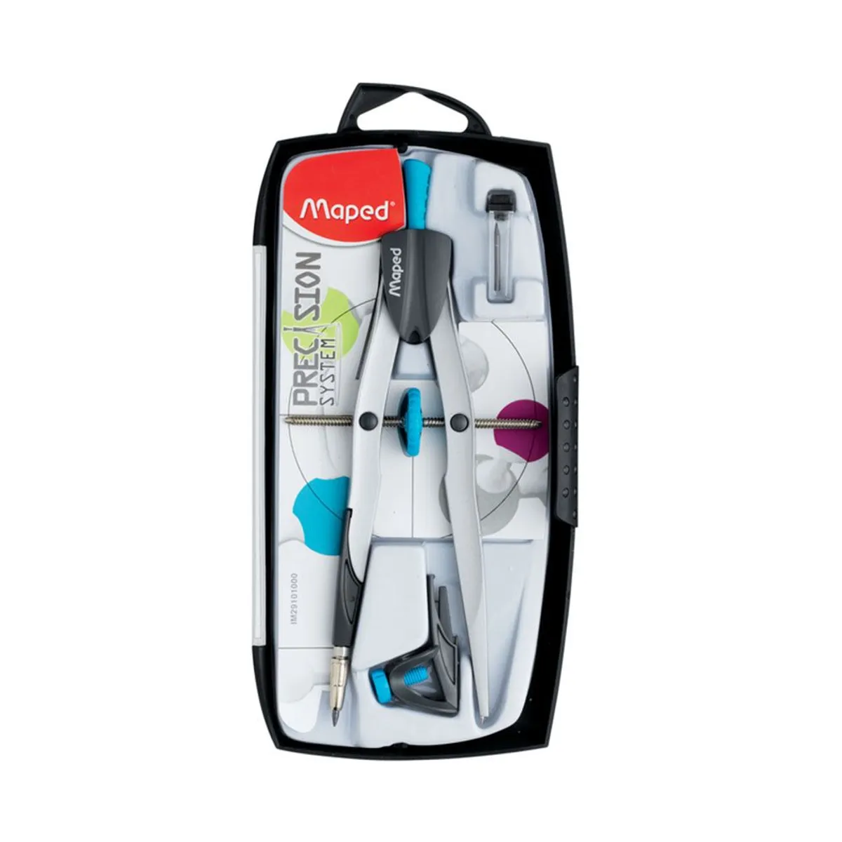 MAPED - Compás Maped Precision System Estuche Con Portamina